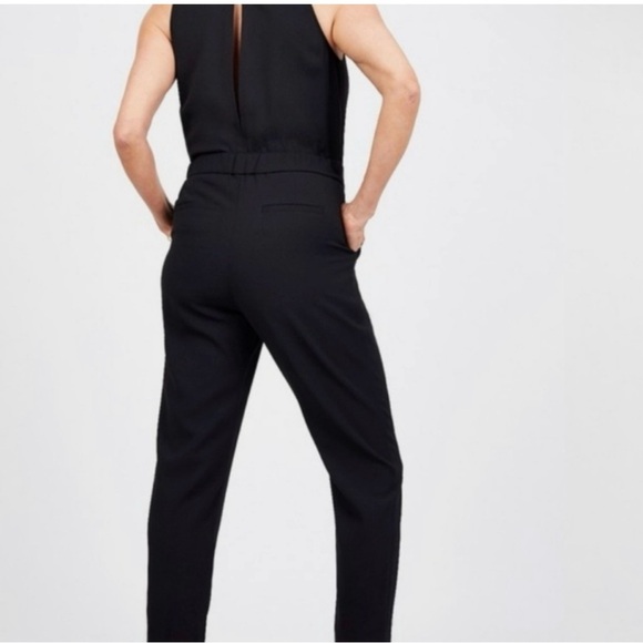 Rachel Roy Collection Black Sleeveless Belted Jumpsuit - Size 4 - NWT - Picture 5 of 7